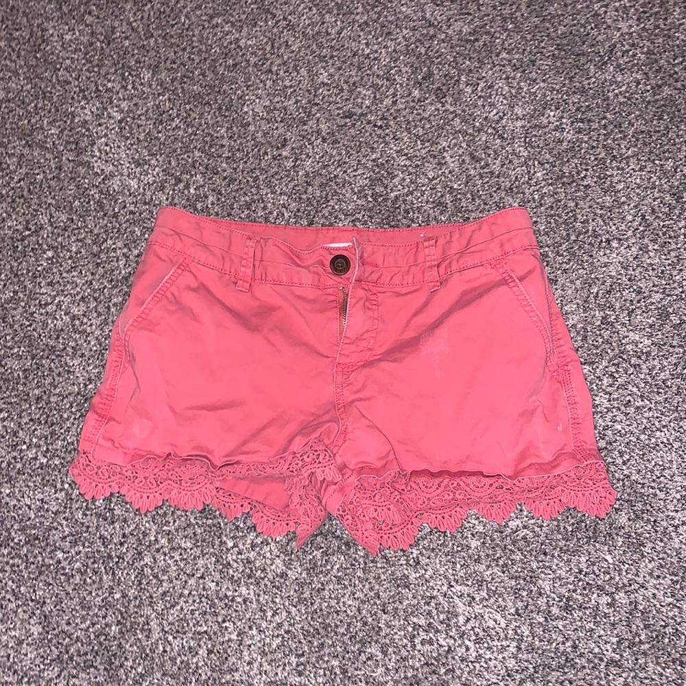 maurices ruffle shorts